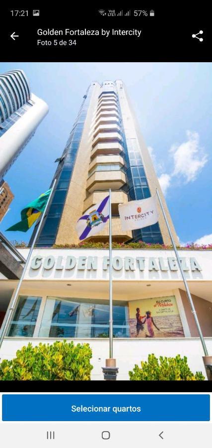 Apto Luxo Em Hotel - Beira Mar Fortaleza Экстерьер фото